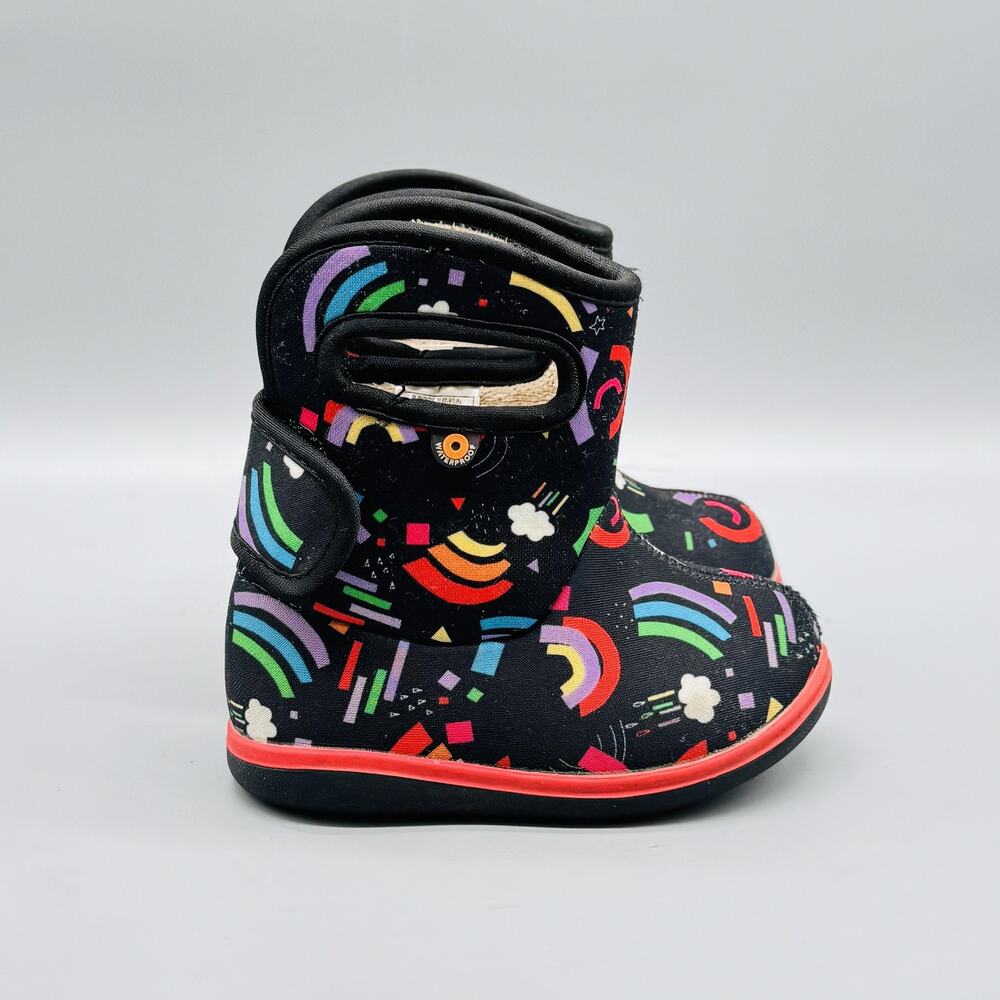 Bogs Kids Boots with Colorful Pattern